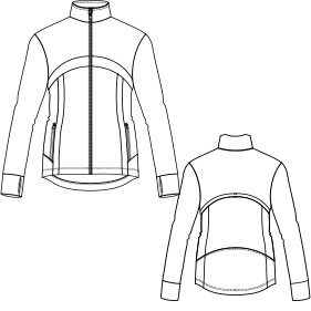 Fashion sewing patterns for Jacket chamois 7928